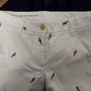 Talbots Chino relaxed parrot pants